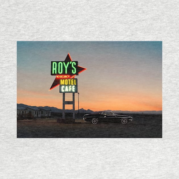 Roy's at Amboy on Route 66 by Mark Richards